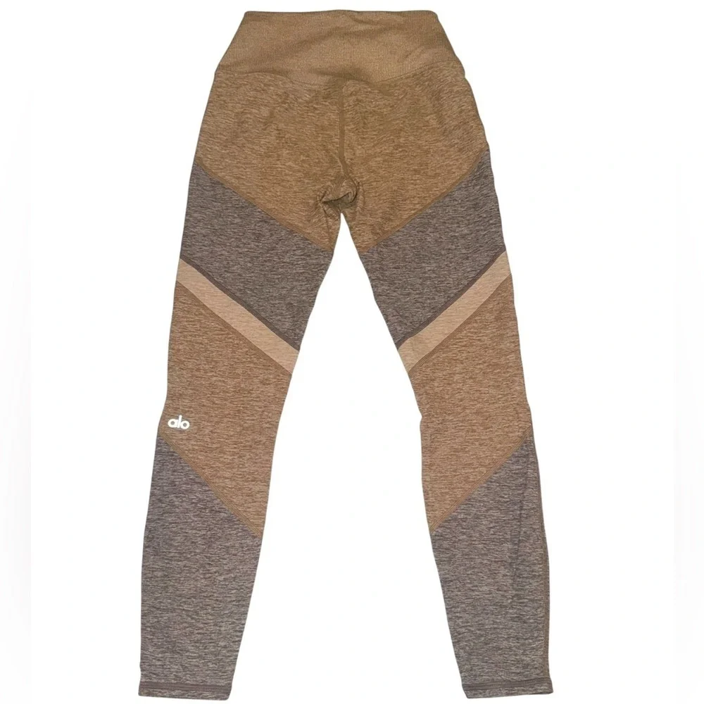Alo Yoga High-Waist Alosoft Sheila Color Block Leggings XS